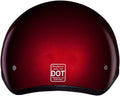 Daytona Half Skull Cap Motorcycle Helmet