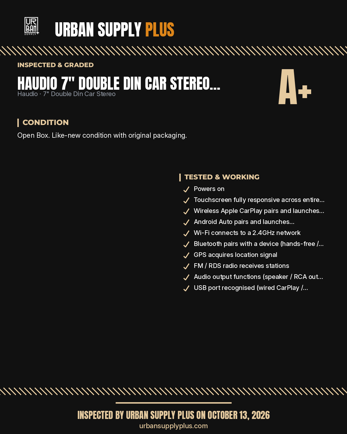 Diagnostic sheet