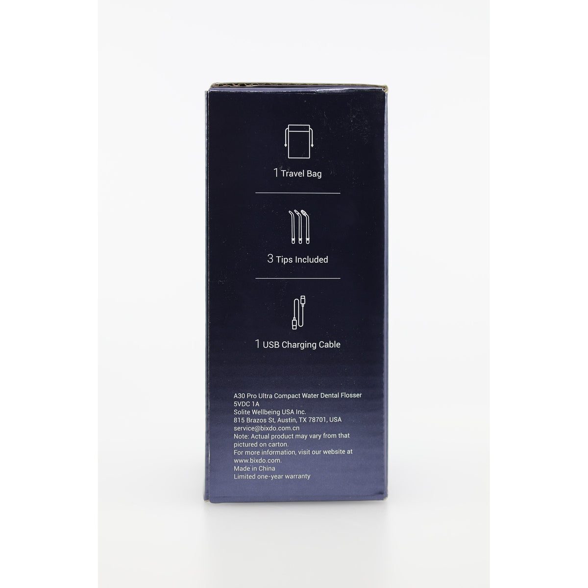 bixdo A30 Pro Portable Water Flosser Travel Size Like New — photo 6