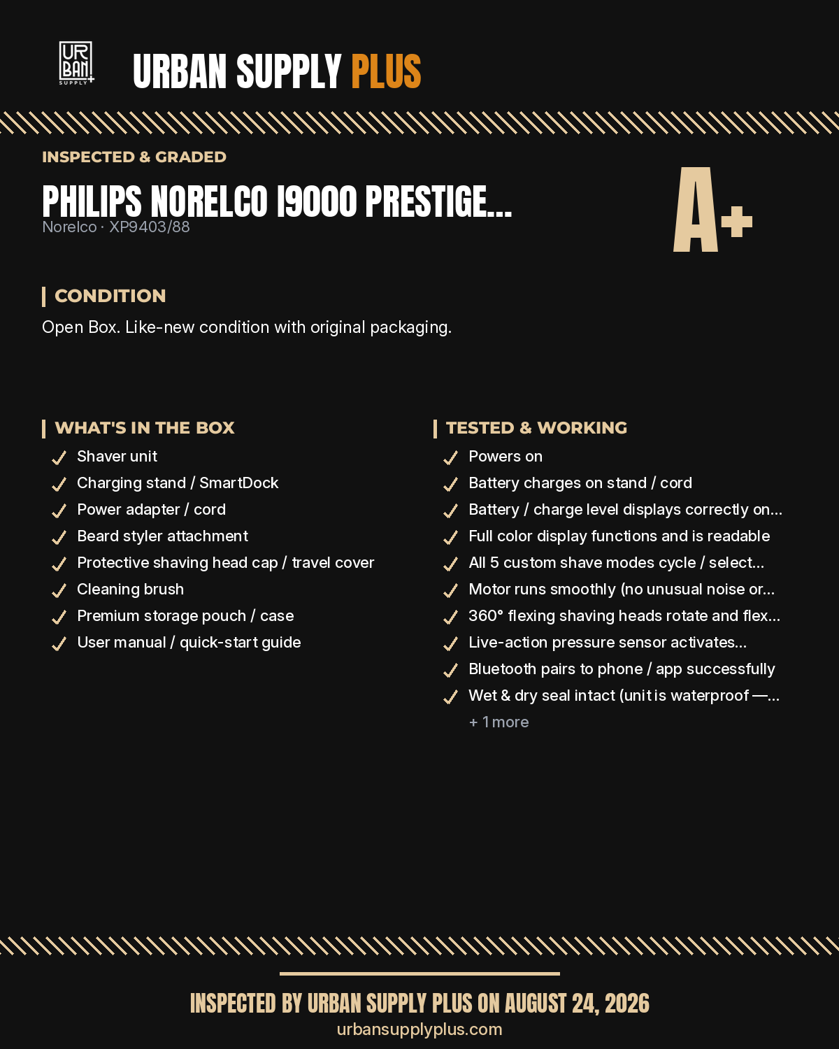Diagnostic sheet