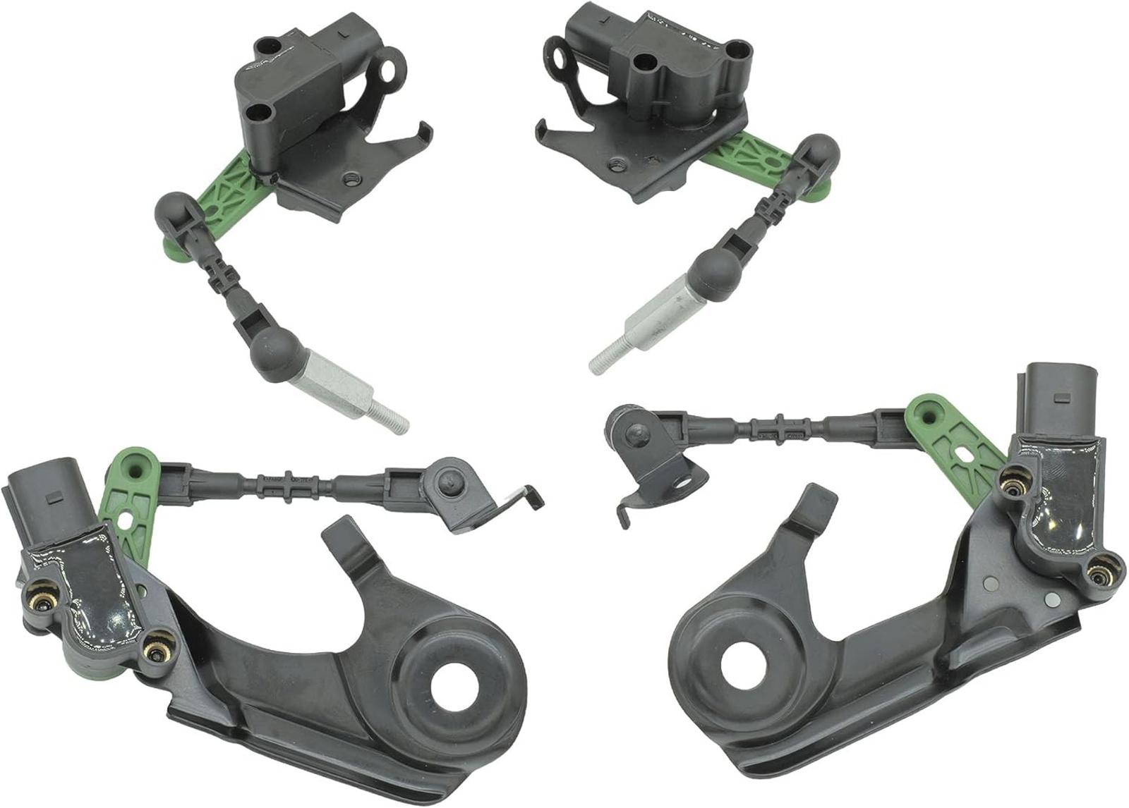 NOVAPARTS 4Pcs Front & Rear LH & RH Side Air Suspension Headlight Level Height