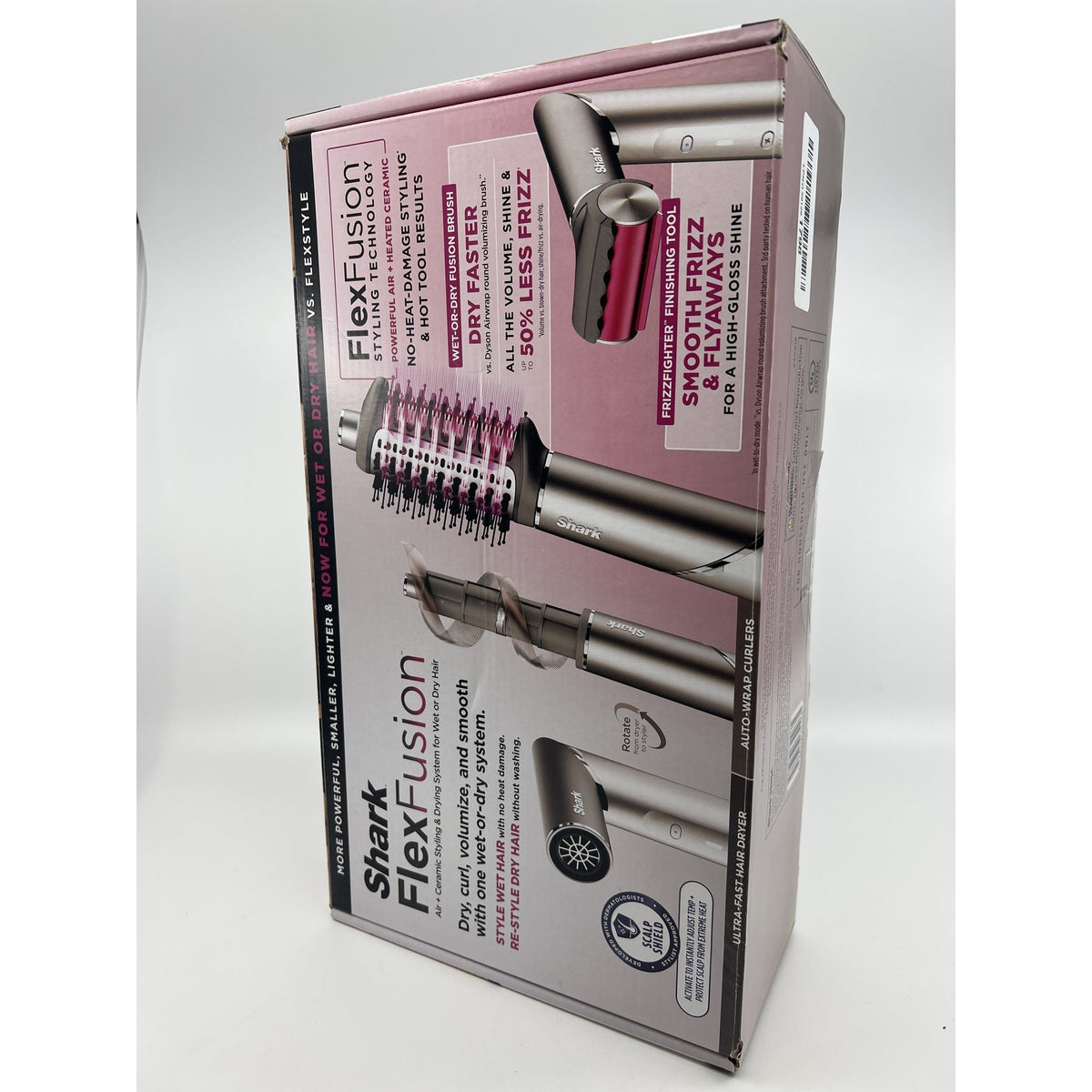 Shark FlexFusion HD641 Ceramic Air Styler Metallic Mist Compact Like New — photo 10