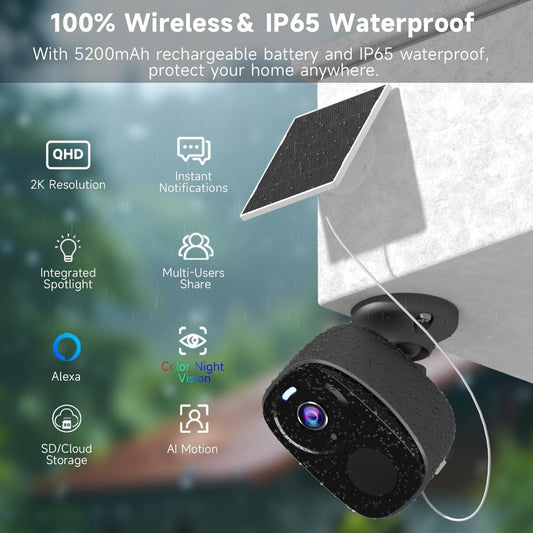 4pc Wireless Security Cameras Outdoor