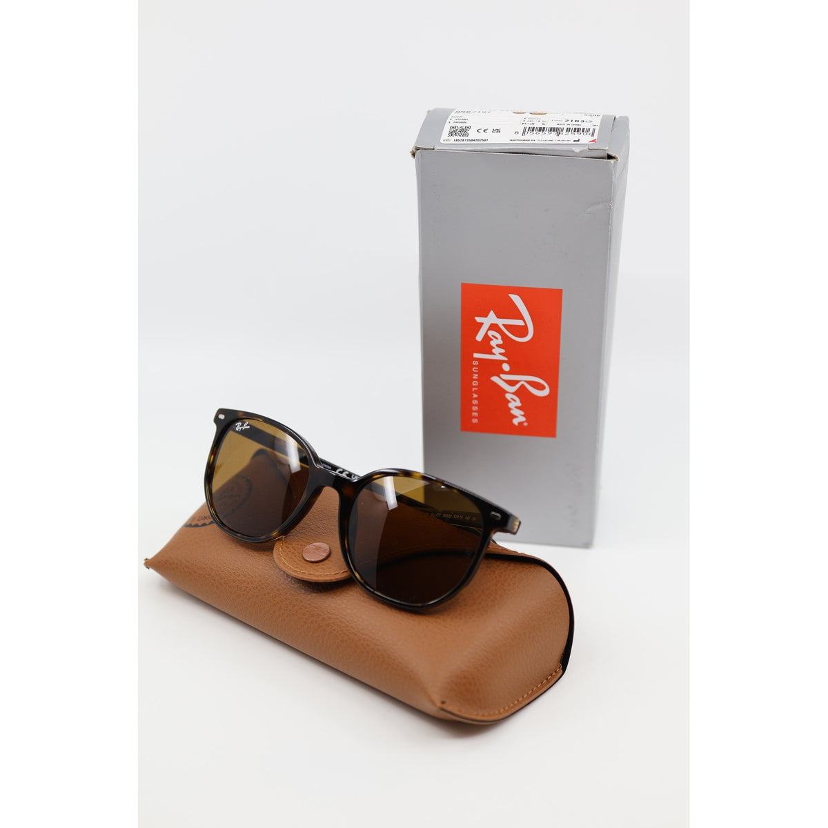 Ray-Ban Elliott 0RB2197 Sunglasses Havana/Brown 52mm Open Box — photo 8