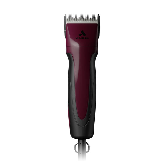 Andis 68530 Excel Professional 5-Speed Detachable Blade Clipper Kit - Burgundy