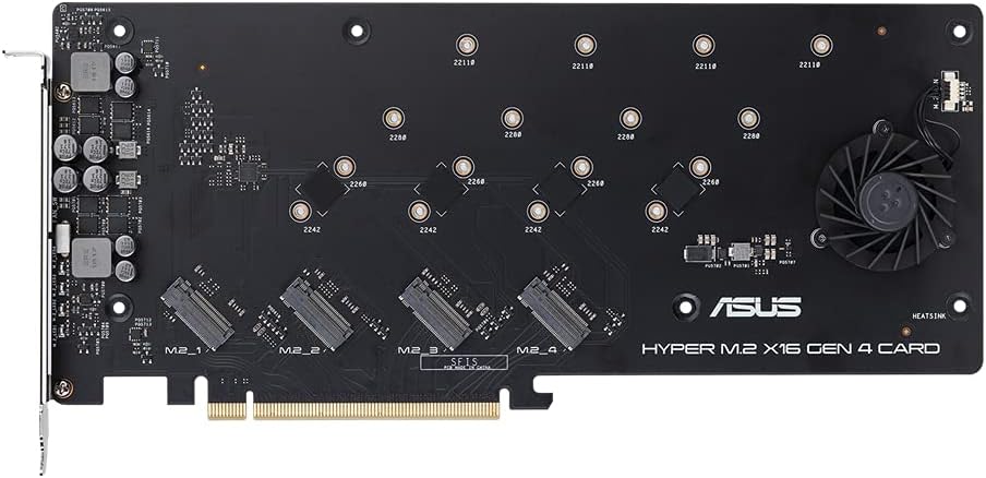ASUS Hyper M.2 x16 Gen 4 Card