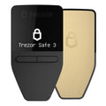 Trezor Safe 3 - Secure Element Protected Crypto Hardware Wallet (Solar Gold)