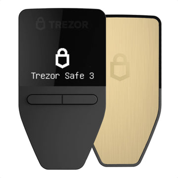 Trezor Safe 3 - Secure Element Protected Crypto Hardware Wallet (Solar Gold)