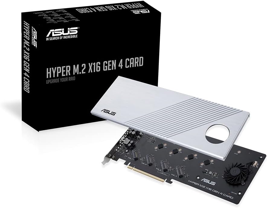 ASUS Hyper M.2 x16 Gen 4 Card