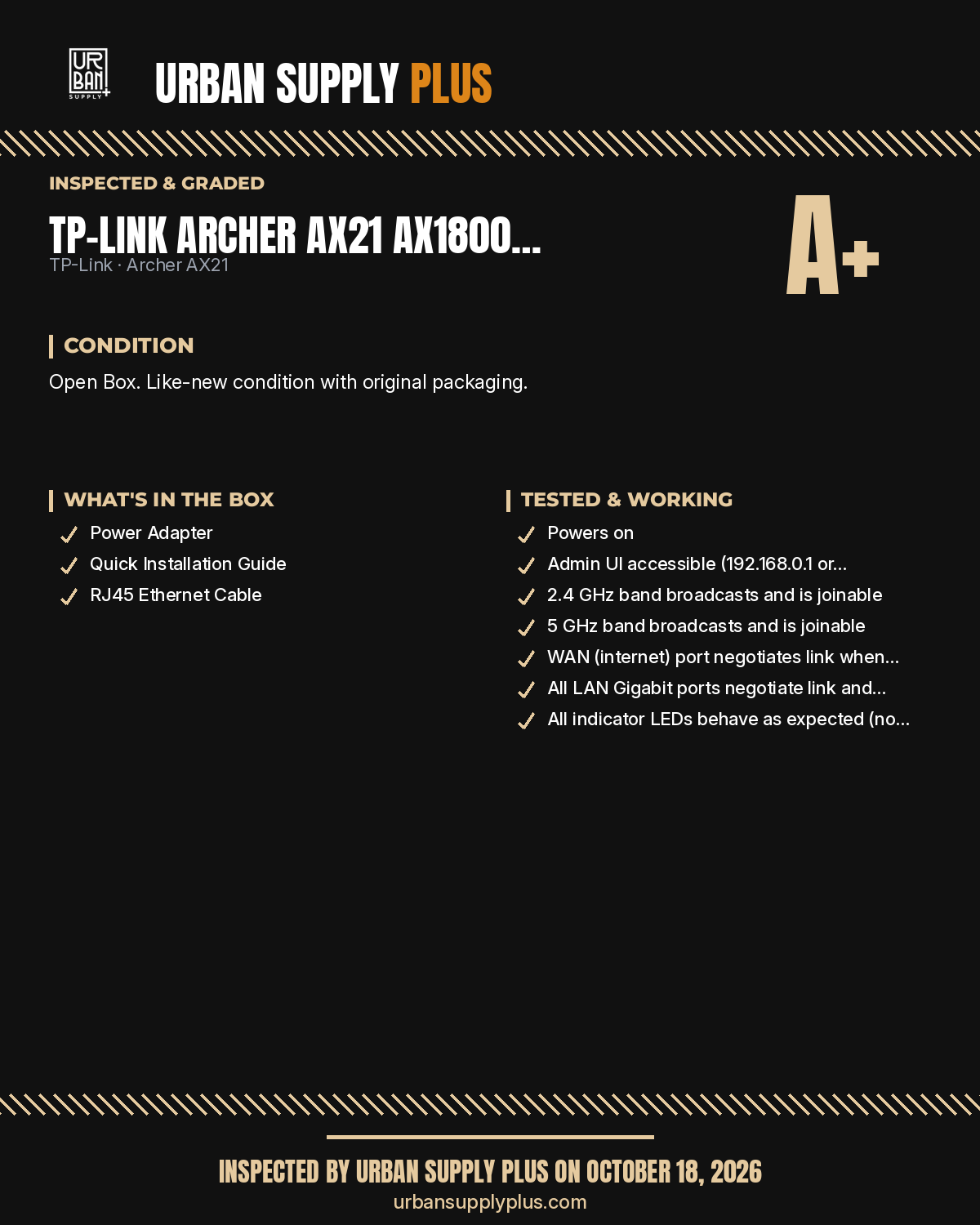 Diagnostic sheet