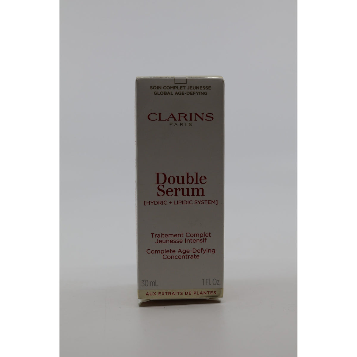 Clarins Double Serum 2-in-1 Anti-Aging Face Serum 1 Fl Oz Open Box — photo 1