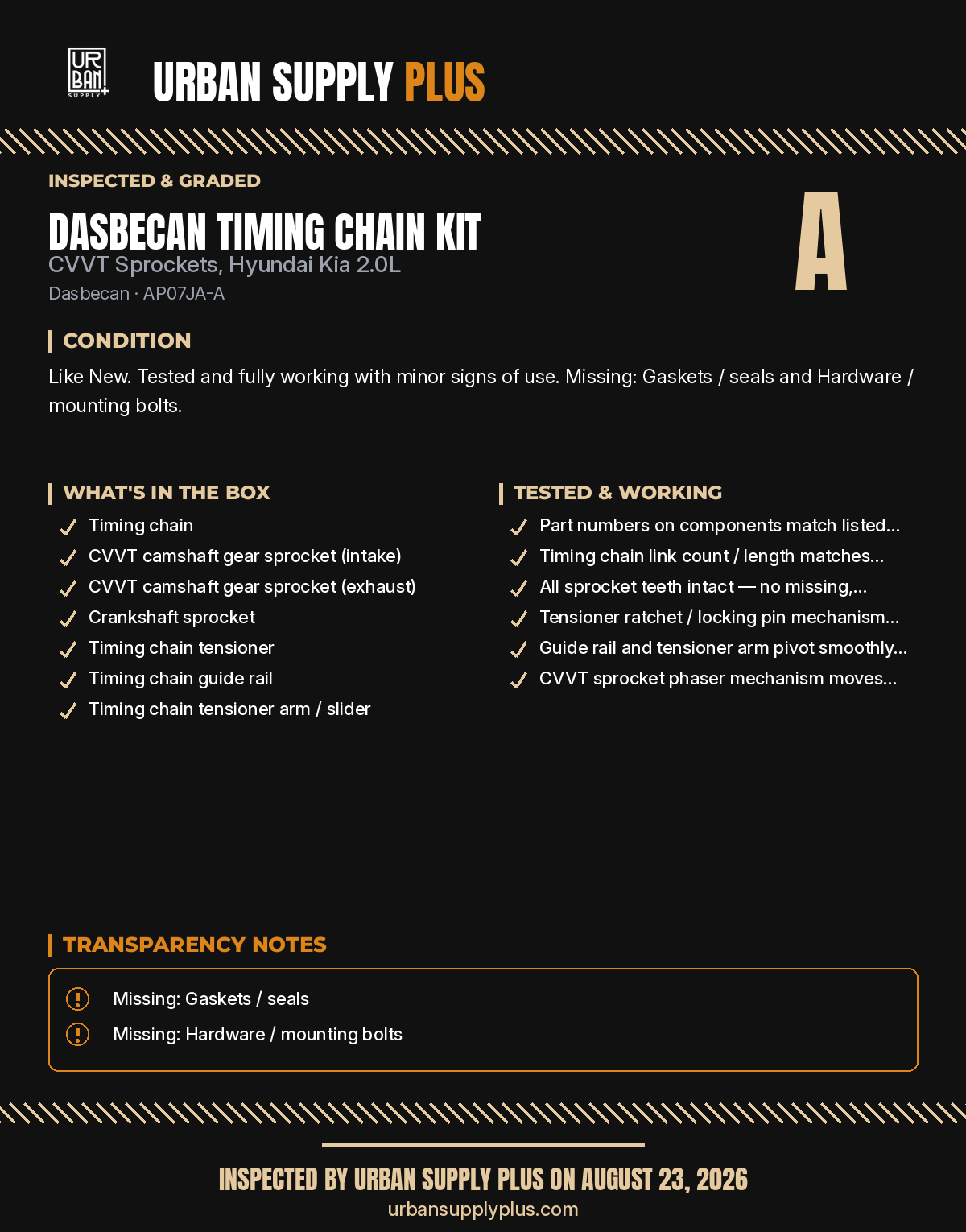 Diagnostic sheet