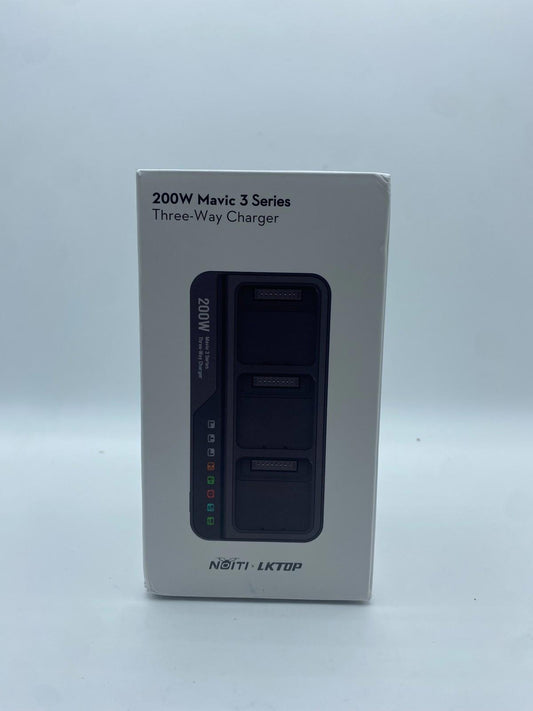 200W DJI Mavic 3 Pro Battery Charging Hub, Mavic 3.5X(1hr to Charge 3 Batteries)
