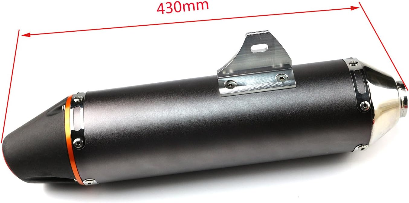 STONEMEN Full Exhaust Muffler System Slip-On for CRF150F CRF230F 2003-2013 Titanium