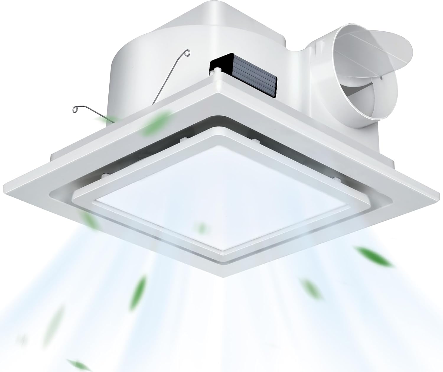 Gopper 12" Bathroom Exhaust Fan with LED Light
