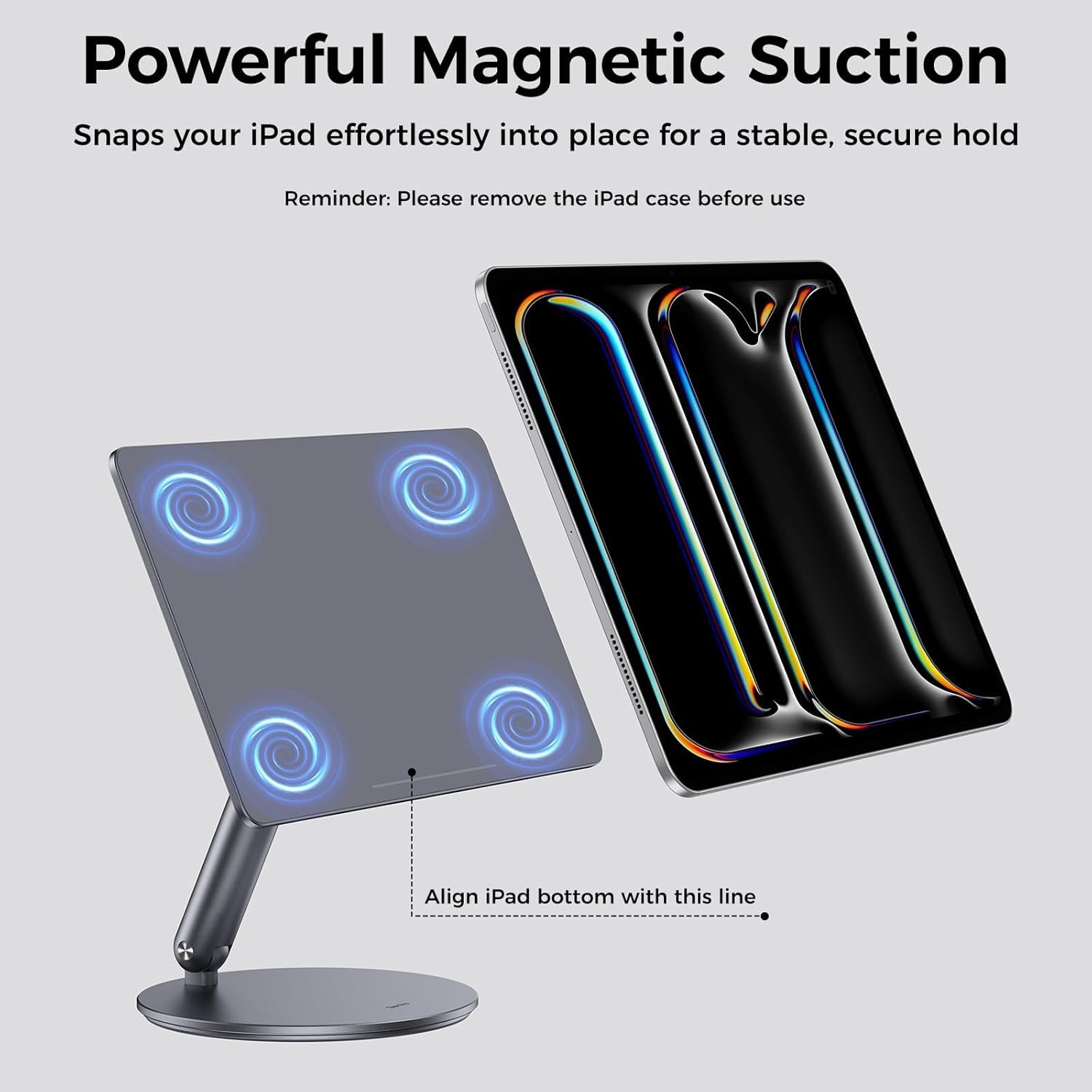 BENKS Magnetic iPad Stand
