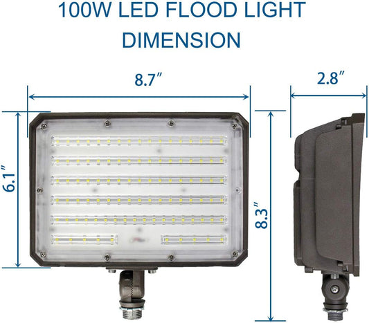DAKASON 100W LED Flood Light