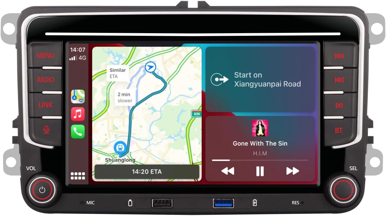 Mirror-Link Function Car Stereo