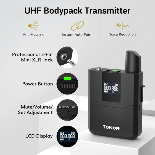 TONOR Wireless Microphone System