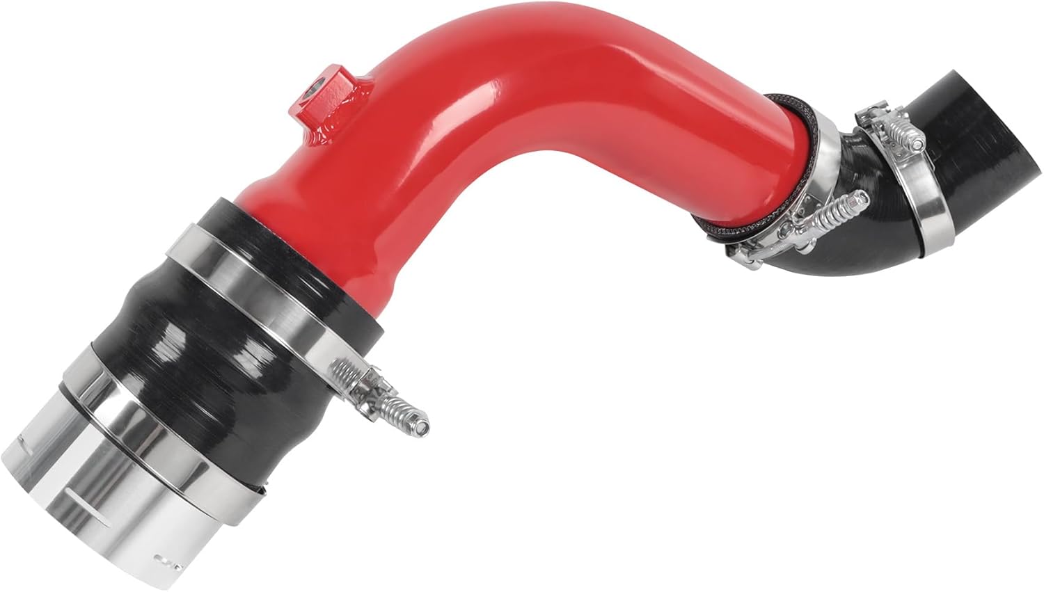 Upgraded Turbo Intercooler Outlet Cold Side Charge Pipe for Ford Power Stroke 2017-2025 6.7L (Red)