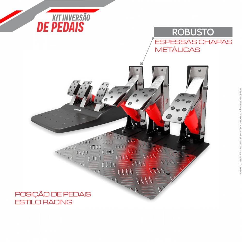Extreme Sim Racing Inverted Pedals Kit Upgrade for Logitech G25