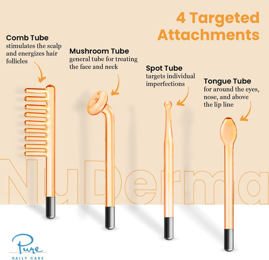 Pure Daily Care NuDerma Handheld Skin Therapy Wand