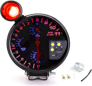 TOTMOX 5-inch Tachometer Gauge