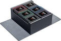 Mage Tech Commander Plus Collection - 6 Commander Plus Deck Boxes & 1 Overseer Storage Case - Grey
