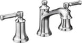 Moen Dartmoor Chrome Two-Handle Widespread Bathroom Faucet