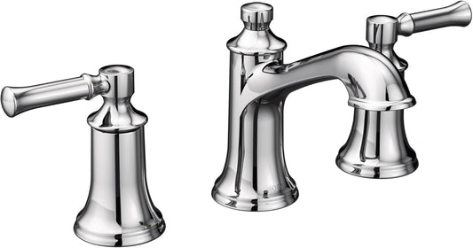 Moen Dartmoor Chrome Two-Handle Widespread Bathroom Faucet