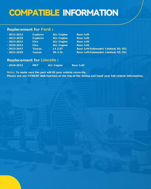 PHILTOP 18-B5263 Rear Left Disc Brake Caliper Assembly