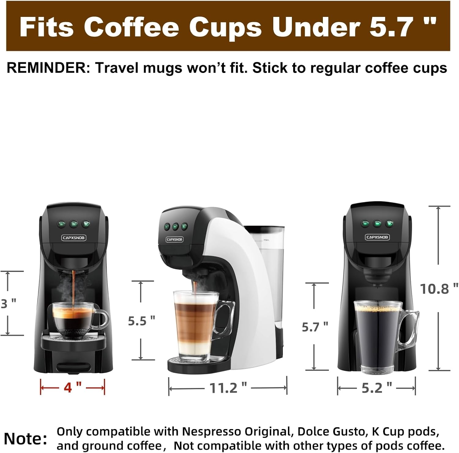 Warriors1 Single Serve Coffee Maker