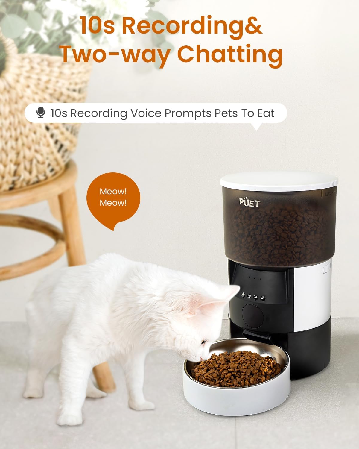 PUET Automatic Cat Feeder