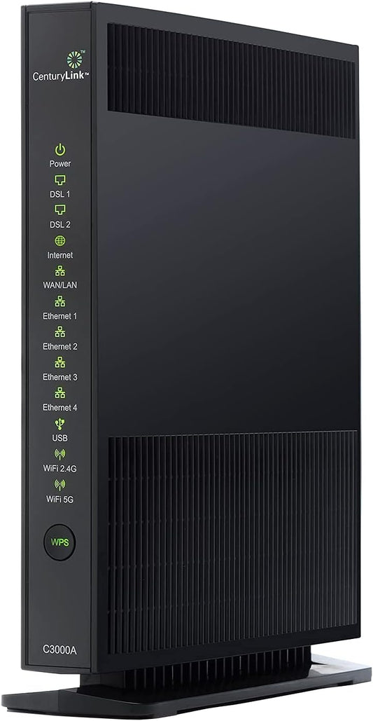 Centurylink C3000A Wireless DSL Modem Router