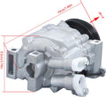 WFLNHB AC Compressor with Clutch for Subaru Forester & Impreza