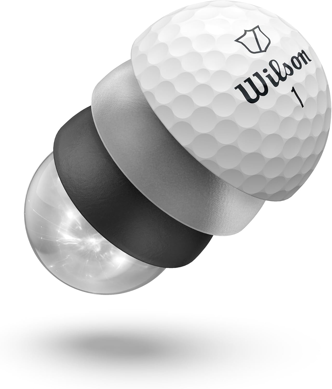 Wilson Staff Model Golf Balls White
