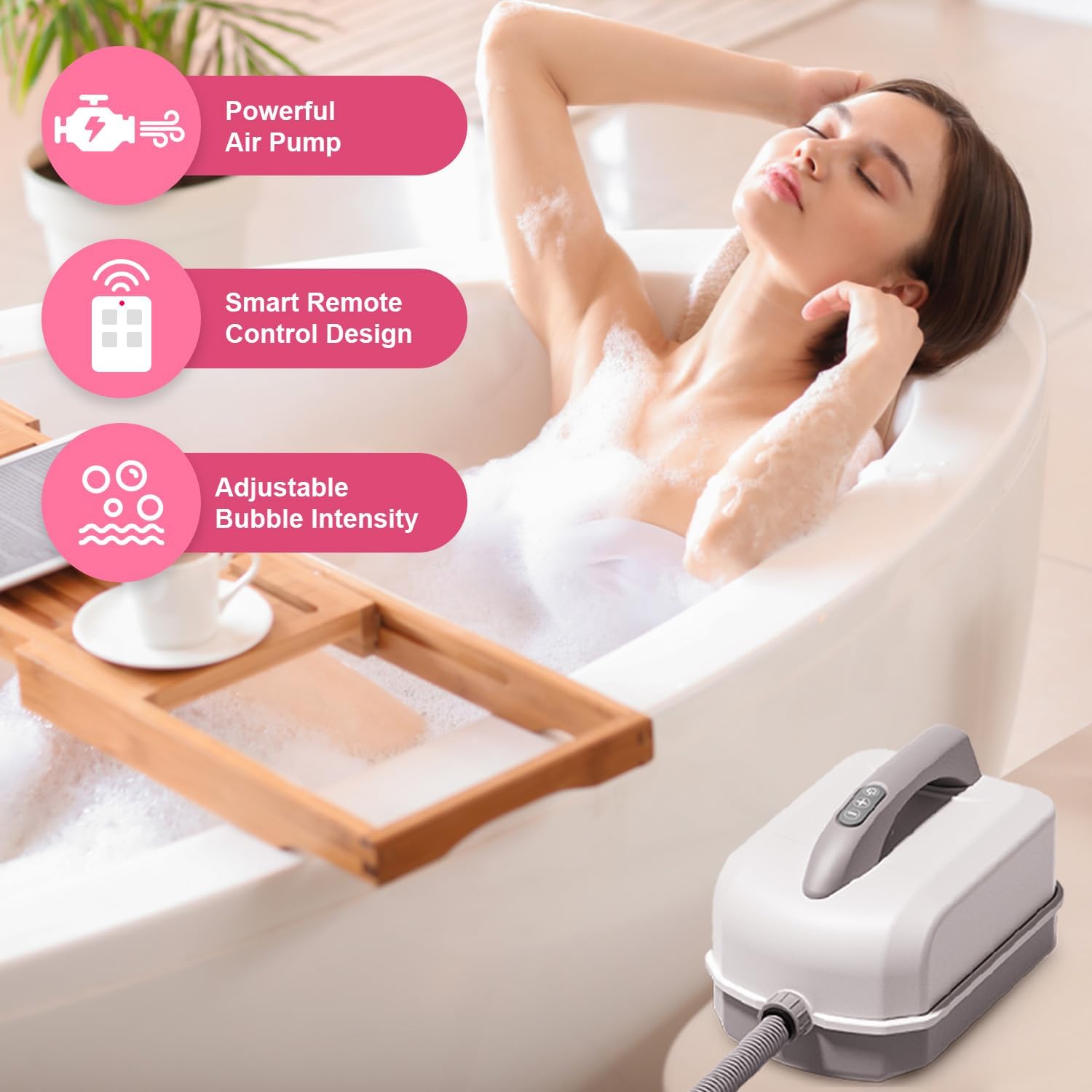 Portable Spa Bubble Bath Massager