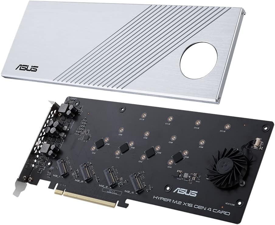 ASUS Hyper M.2 x16 Gen 4 Card