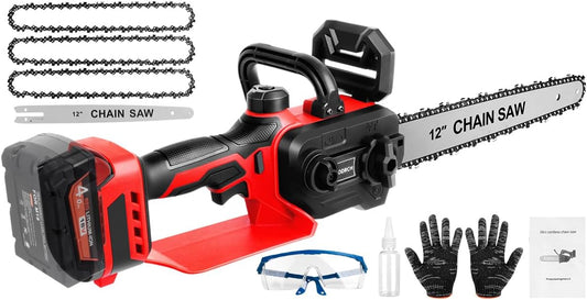 Mini Chainsaw Cordless Compatible with Milwaukee M18 18V Battery