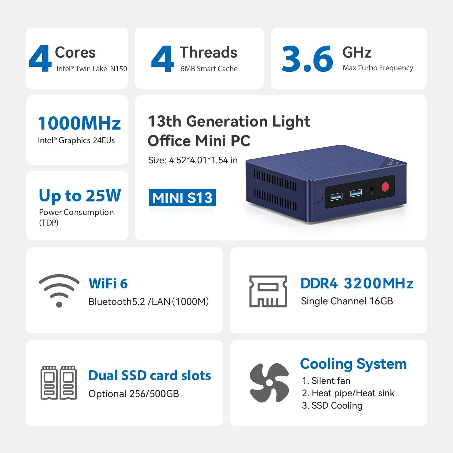 Beelink Mini S13 Mini PC
