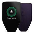 Trezor Safe 5 - Secure Crypto Hardware Wallet with Color Touchscreen & Haptic Feedback (Violet Ore)