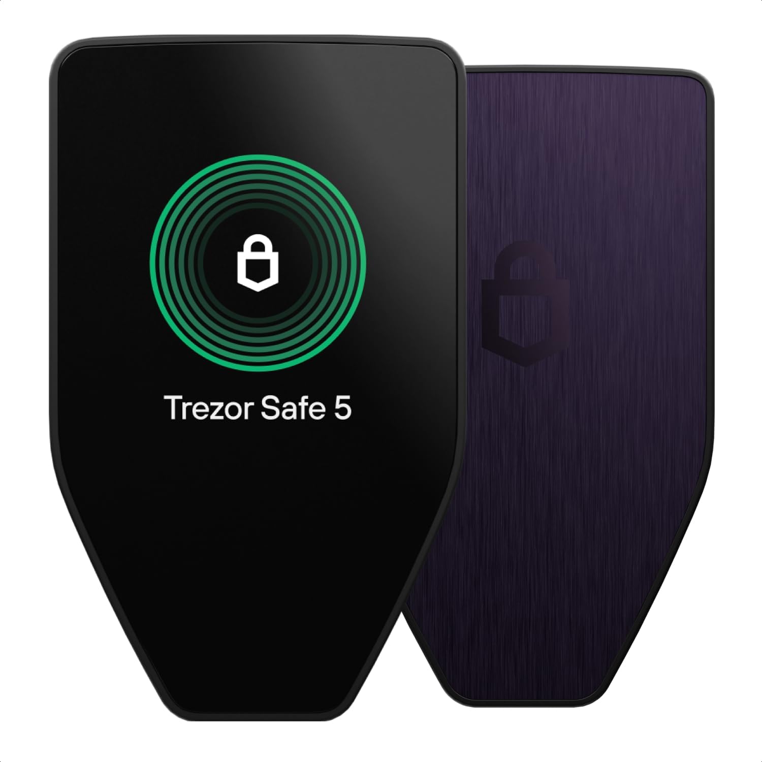 Trezor Safe 5 - Secure Crypto Hardware Wallet with Color Touchscreen & Haptic Feedback (Violet Ore)