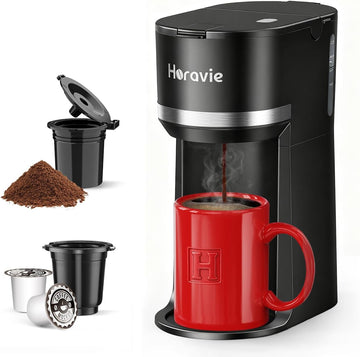 Black Horavie Mini Coffee Maker