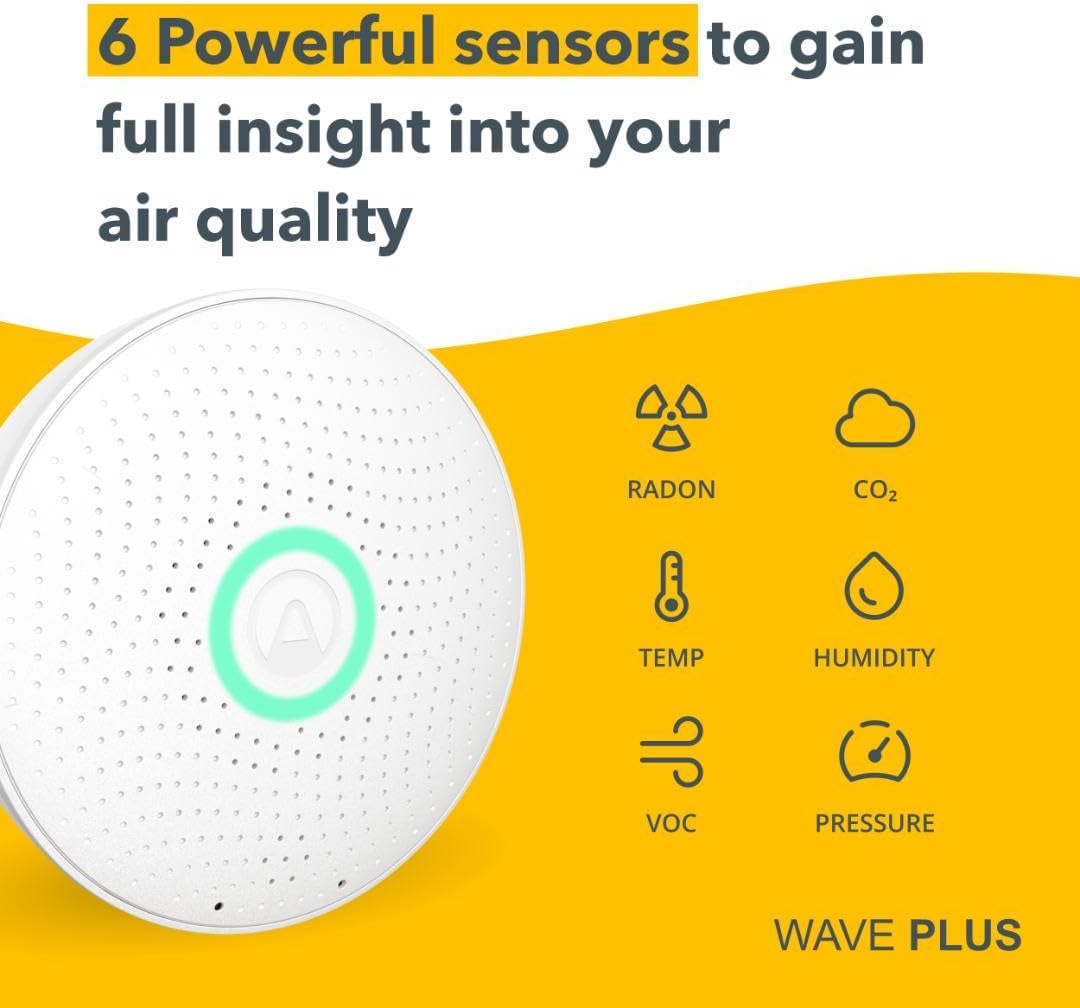 Airthings Wave Plus air pressure sensor