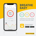 Airthings Wave Plus temperature sensor