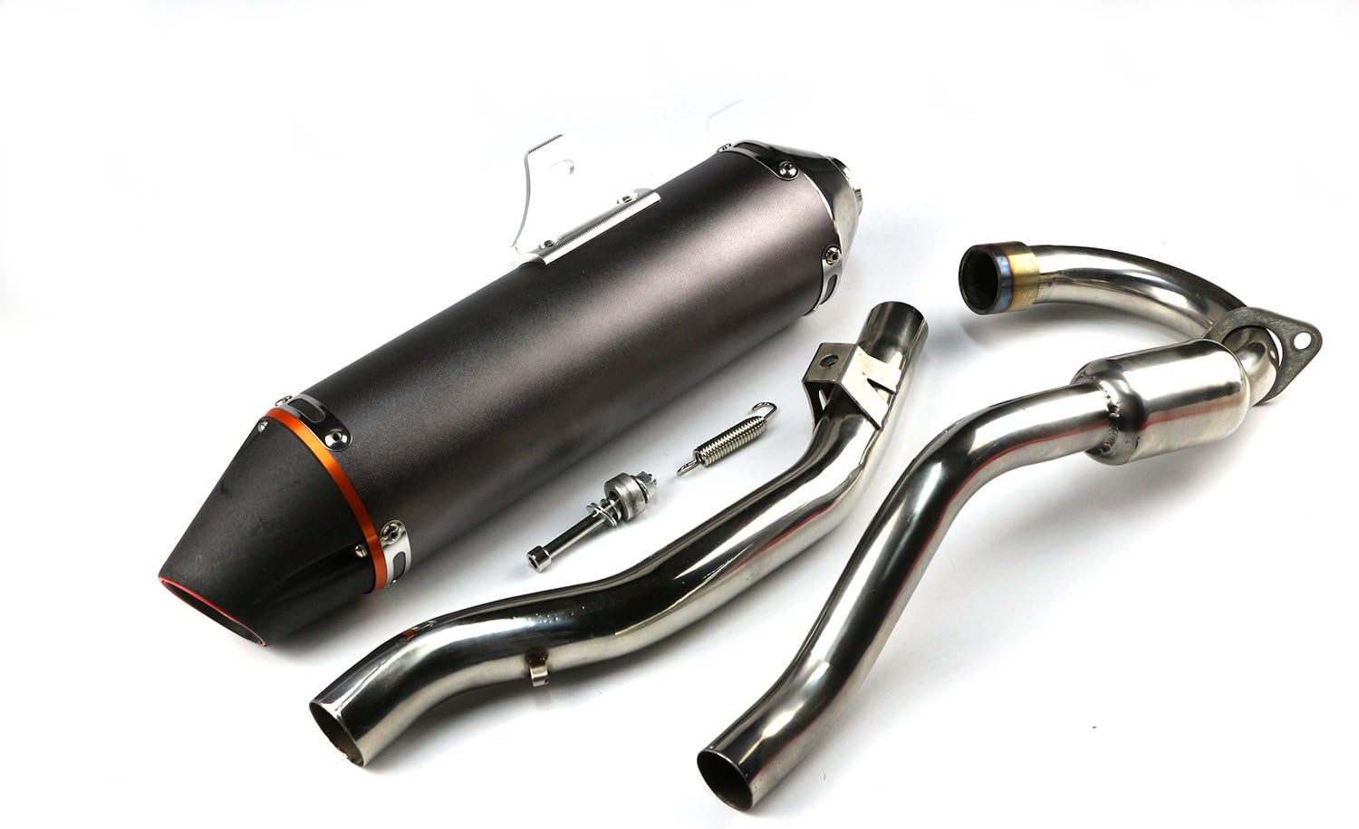 STONEMEN Full Exhaust Muffler System Slip-On for CRF150F CRF230F 2003-2013 Titanium