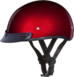 Daytona Half Skull Cap Motorcycle Helmet