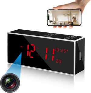 1080p HD Camera Clock