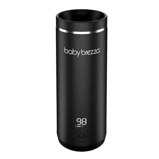 Baby Brezza SuperFast Portable Baby Bottle Warmer – 67% Faster Heating for Travel and Home Use