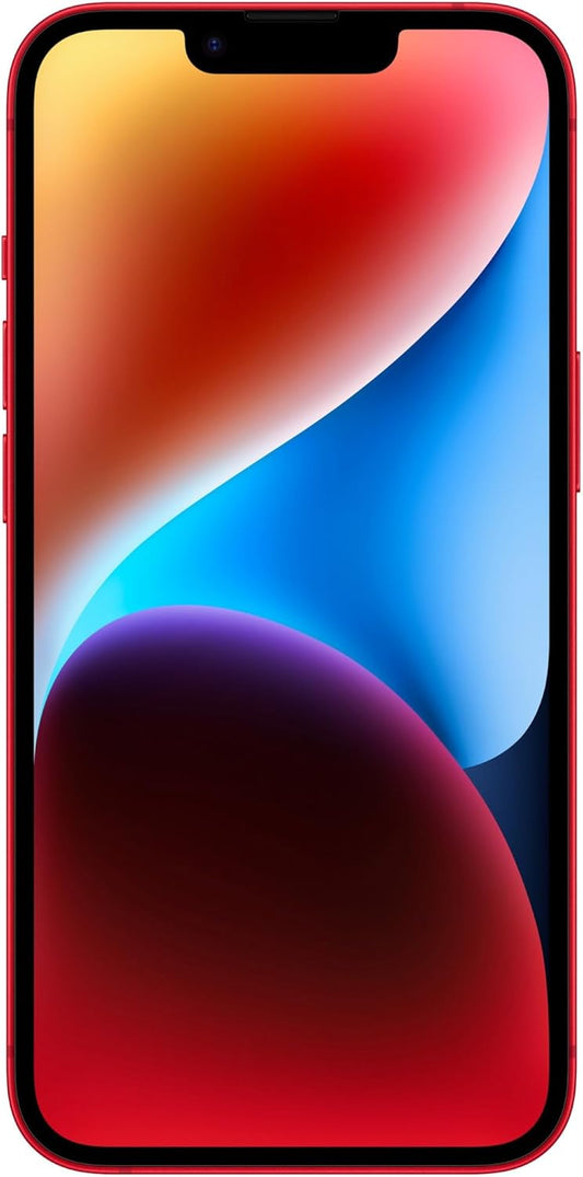 Apple iPhone 14 128GB (PRODUCT)RED - Unlocked (Renewed)